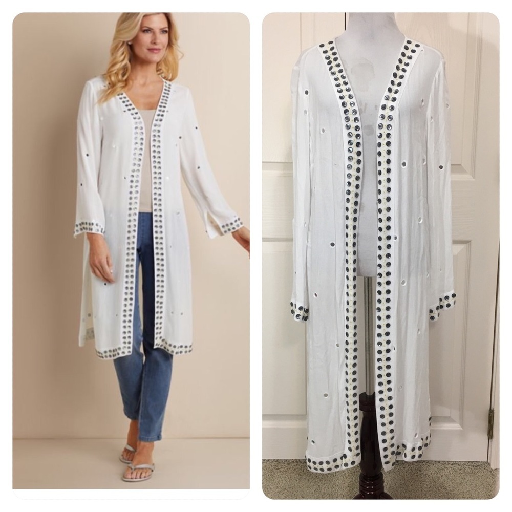 New! Soft Surroundings Breezy Kimona